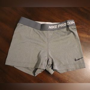 Nike Pro Spandex Shorts Medium Grey Women’s